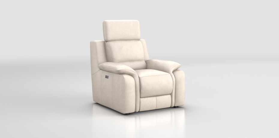 Sirignano - armchair with 1 electric recliner